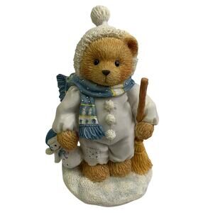 Vintage 1995 Cherished Teddies Earl 131873 Warm Hearted Friends Winter Bear